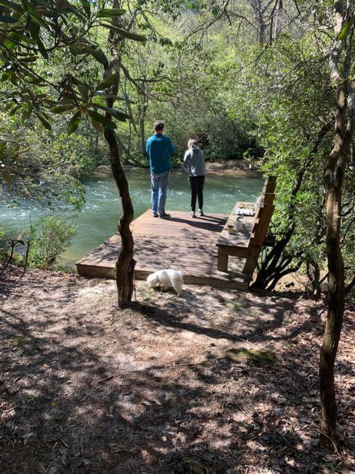 Cabin Fever On Cartecay River Ellijay Ngoại thất bức ảnh