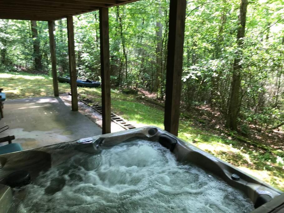 Cabin Fever On Cartecay River Ellijay Ngoại thất bức ảnh