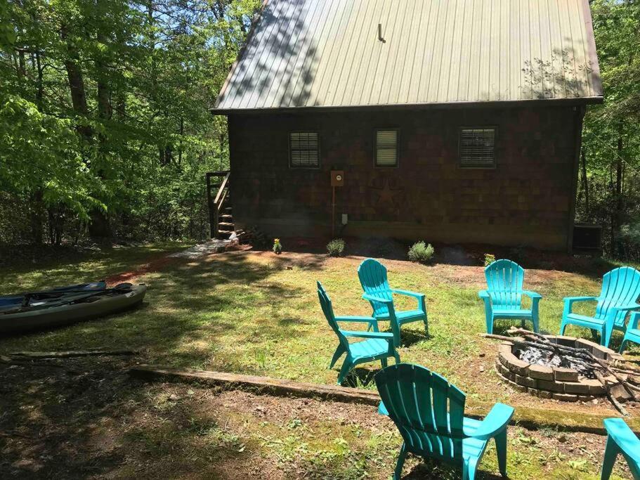 Cabin Fever On Cartecay River Ellijay Ngoại thất bức ảnh